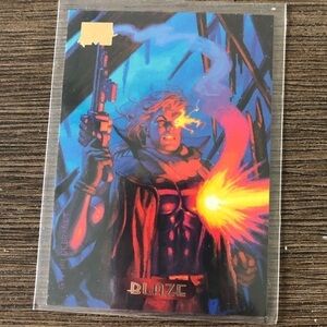 ’94 Marvel Masterpieces trading card: Blaze #12